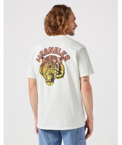 Camiseta Wrangler Graphic Color Vintage White