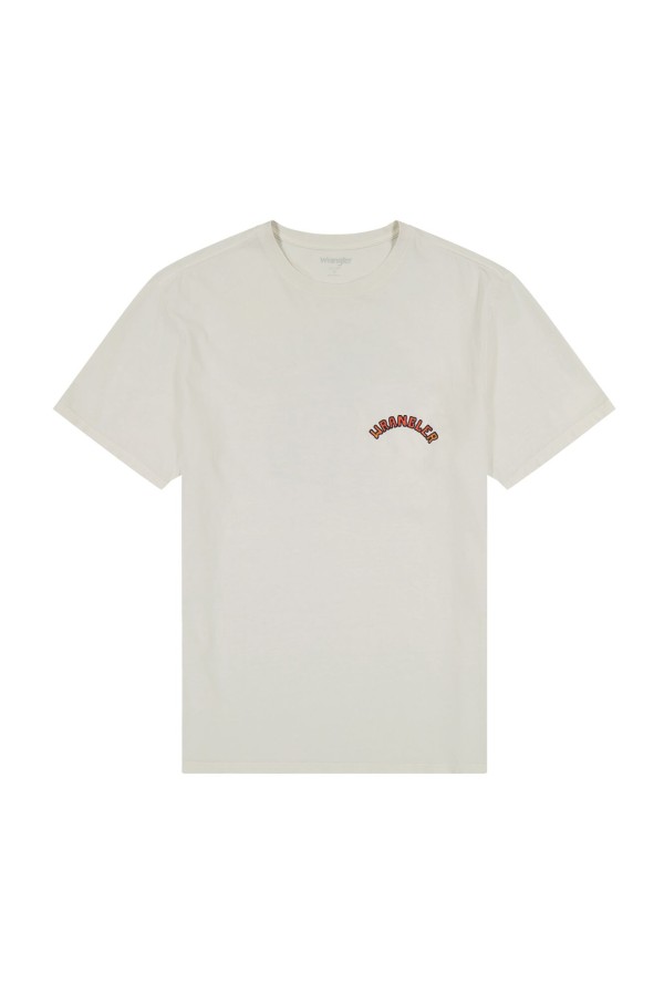 Camiseta Wrangler Graphic Color Vintage White