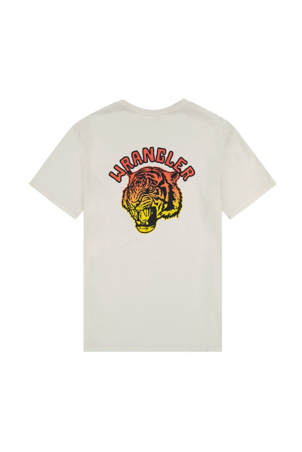 Camiseta Wrangler Graphic Color Vintage White